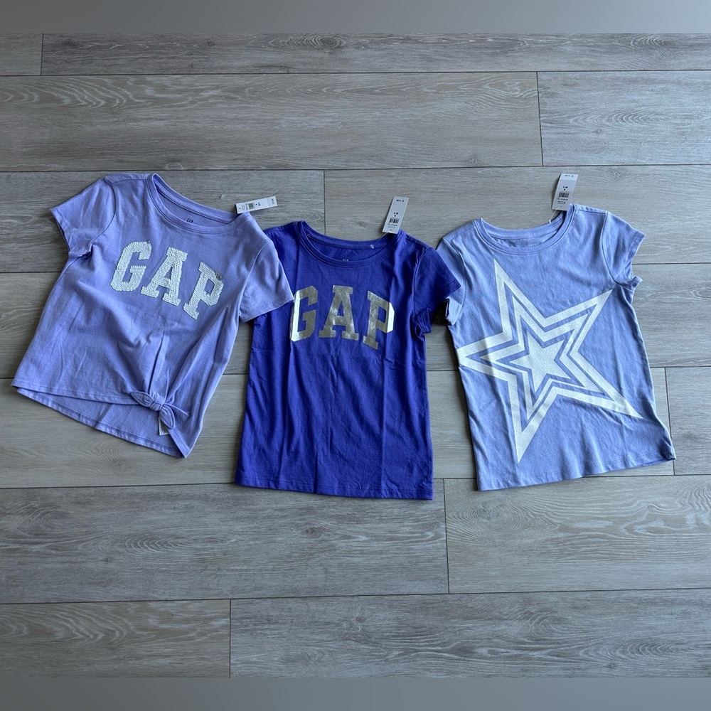 Gap Kids Gap Logo T-Shirt tops girls size small shirts bundle